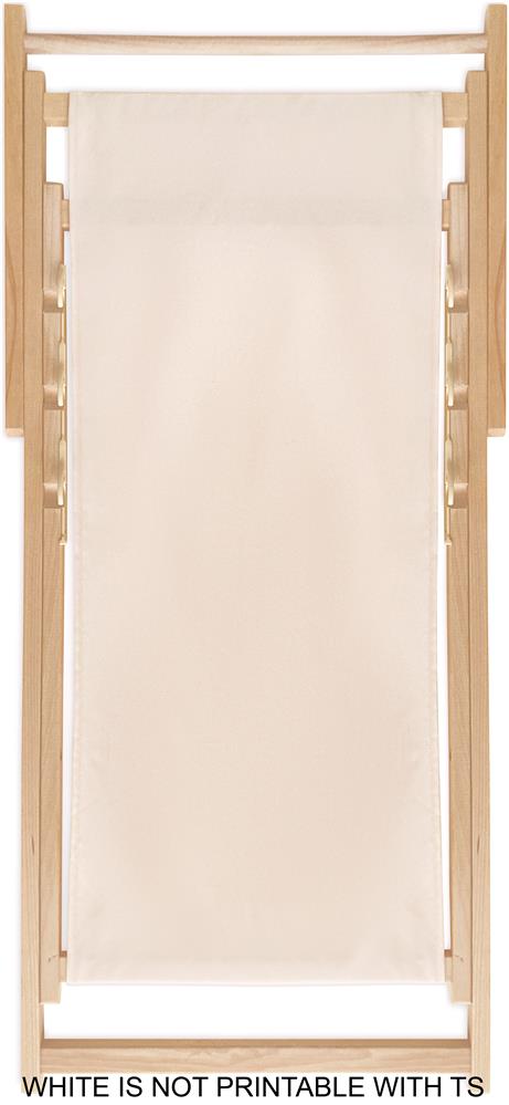 Transat pliable en bois FSC personnalisé HONOPU, assise (transfert sérigraphique)