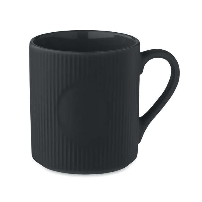 Mug céramique nervurée 340 ml personnalisé RIBMUG