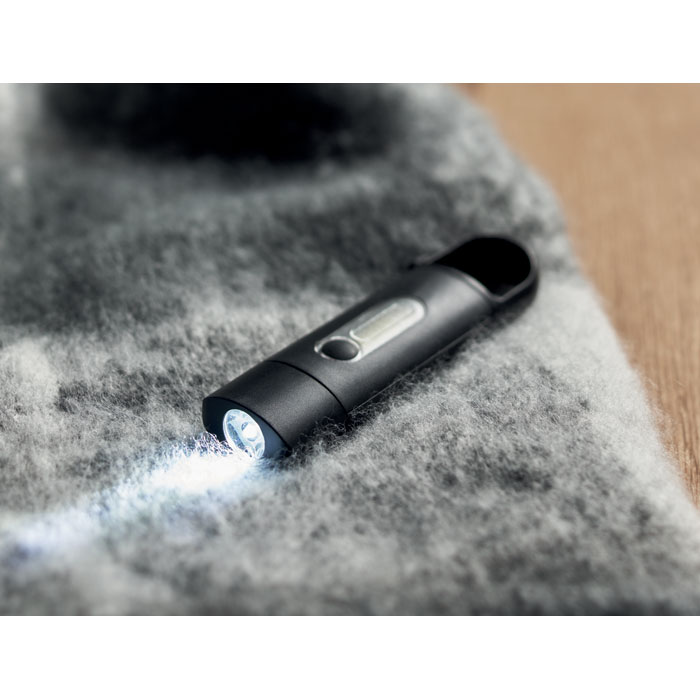 Lampe de poche COB rechargeable personnalisée BLUZ