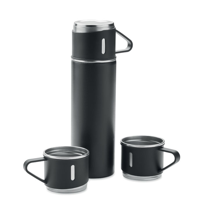Coffret gourde isotherme et gobelets personnalisé SHARM