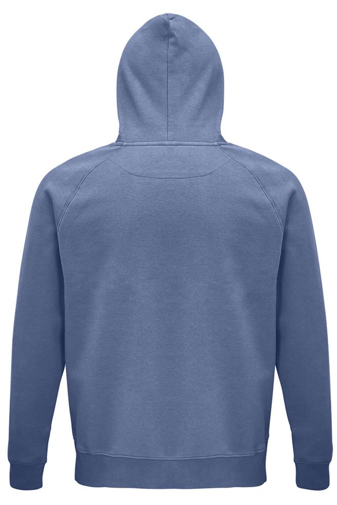 Sweat à capuche coton bio personnalisé STELLAR, dos