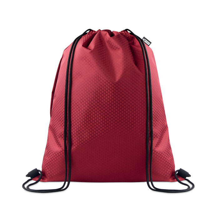 Sac à cordon 4,5 L RPET personnalisé DAYKIT, Bordeaux