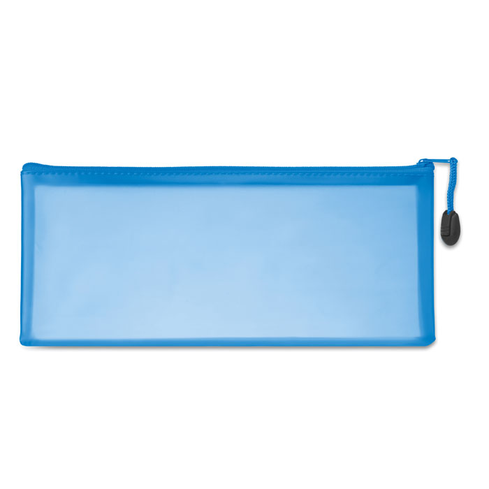 Trousse PVC bleue personnalisée GRAN, Bleu
