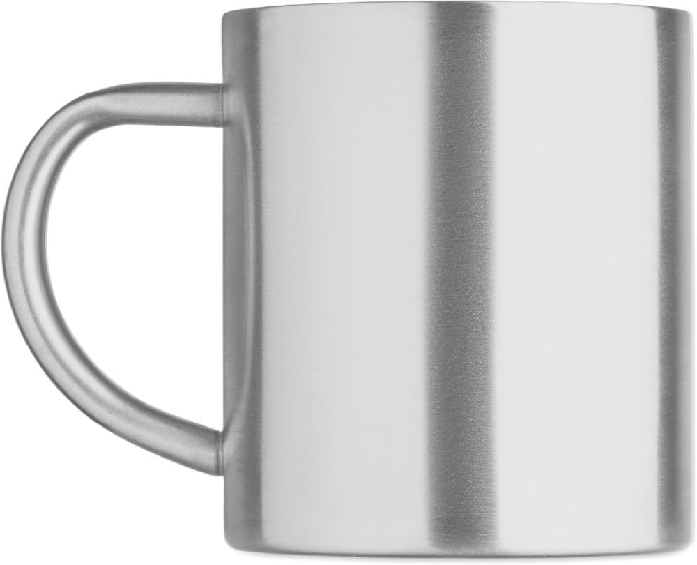Mug isotherme inox recyclé 260 ml personnalisé UTIL, gauche