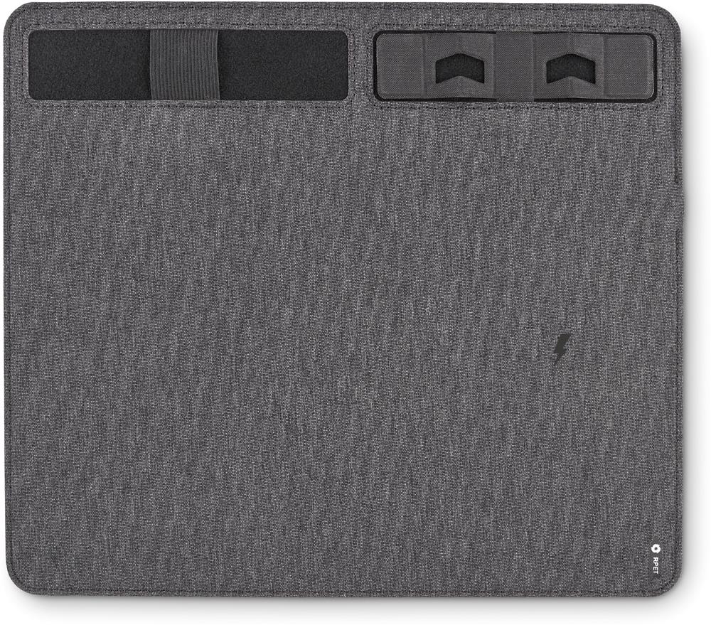 Tapis de souris chargeur 15 W personnalisé SUPERPAD, surface de marquage