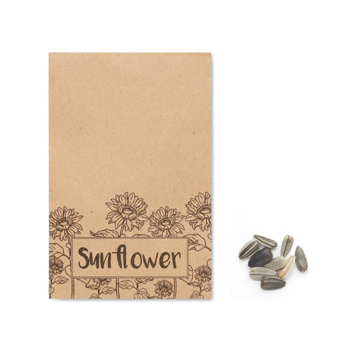 Sachet graines de tournesol personnalisé GIRASOL