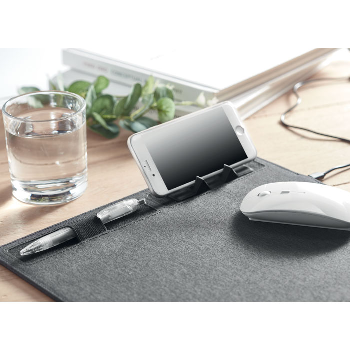 Tapis de souris chargeur 15 W personnalisé SUPERPAD