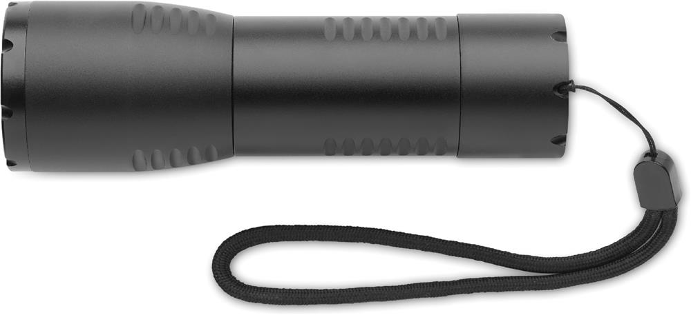 Lampe torche LED zoom aluminium personnalisée ENTA, côté 3