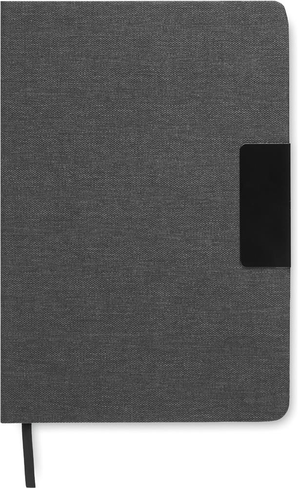 Coffret carnet A5, stylo et bouteille personnalisé YOKOSO, carnet devant