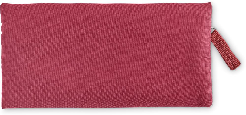 Trousse zippée RPET 300D personnalisée STUDY, dos