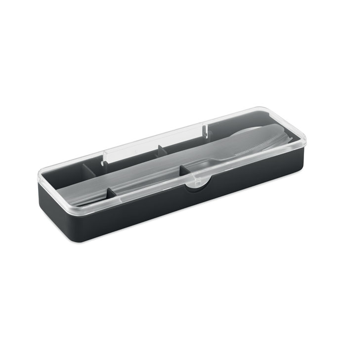 Couverts inox avec étui personnalisés MESTECK