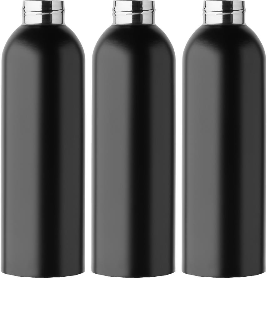 Bouteille isotherme enceinte 3W personnalisée MUSEY, tour complet (sérigraphie circulaire)