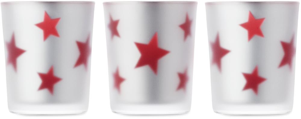 Bougie LED verre personnalisée LANDLE, tour complet