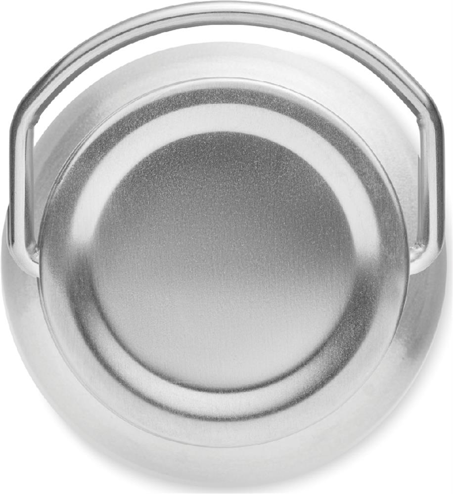 Bouteille isotherme inox 500 ml personnalisée FLORENCE, couvercle dessus