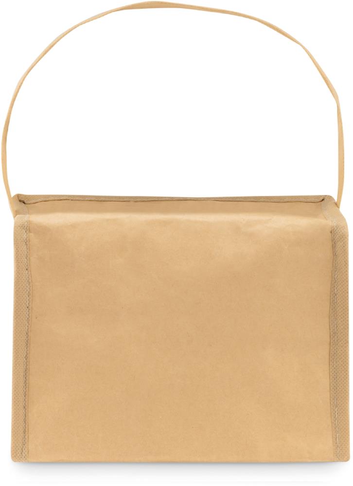 Sac isotherme papier recyclé 3L personnalisé PAPERCOOL, dos
