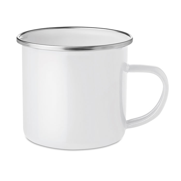 Mug émaillé sublimation 350 ml personnalisé PLATEADO