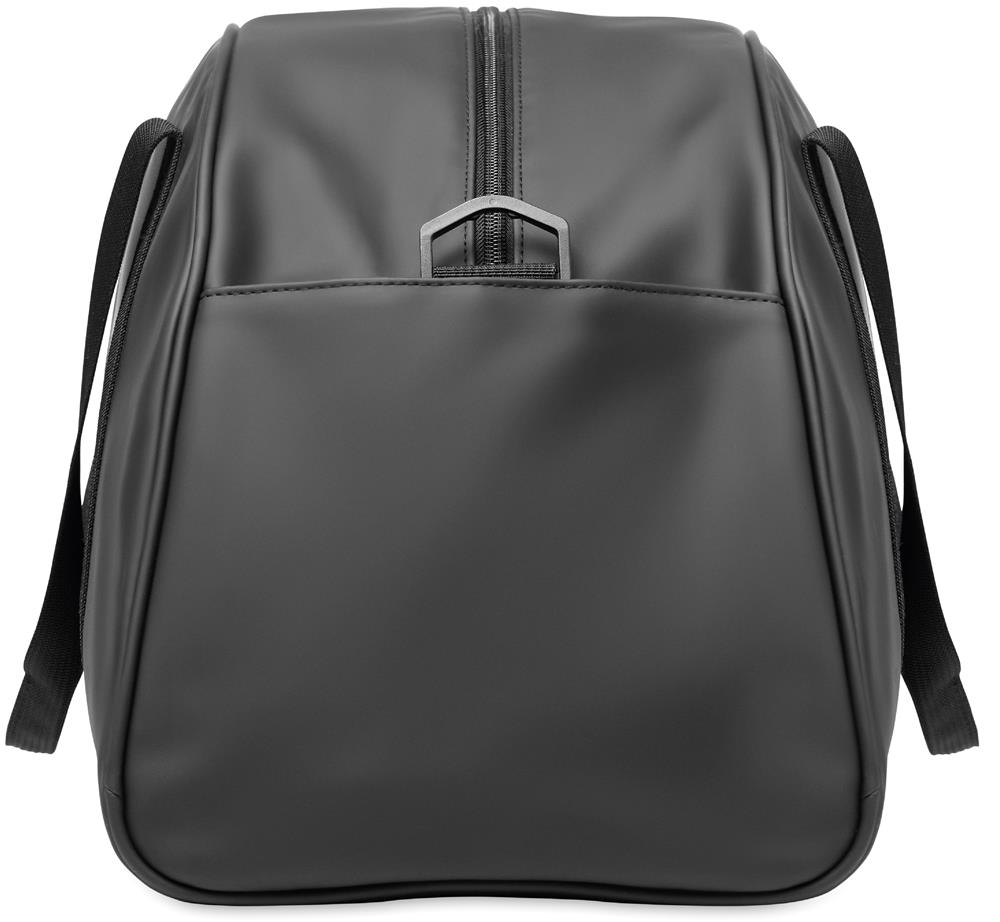 Sac de sport PU souple allongé personnalisé ROCK, côté poche