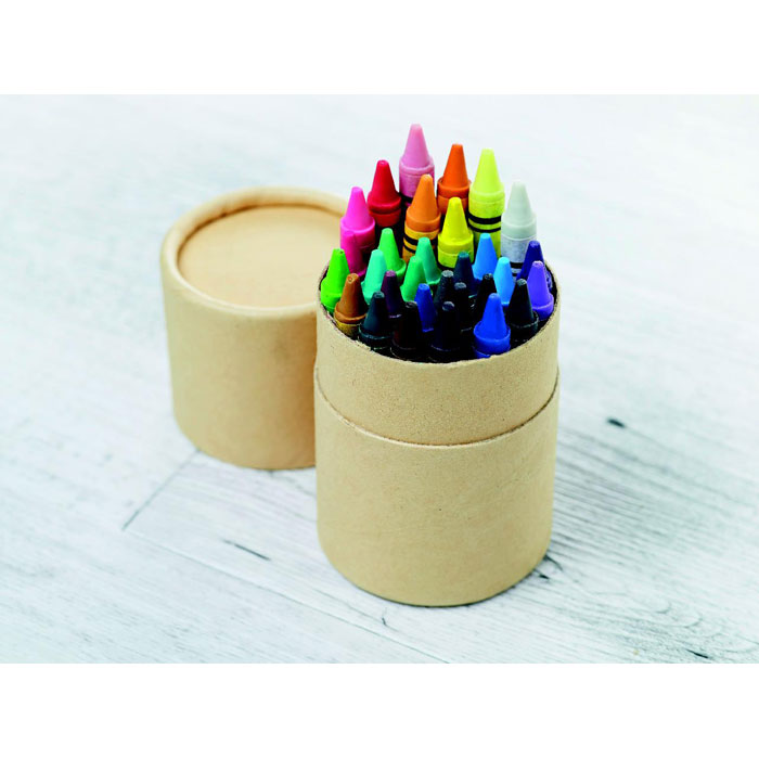 Crayons de cire en tube personnalisé STRIPER