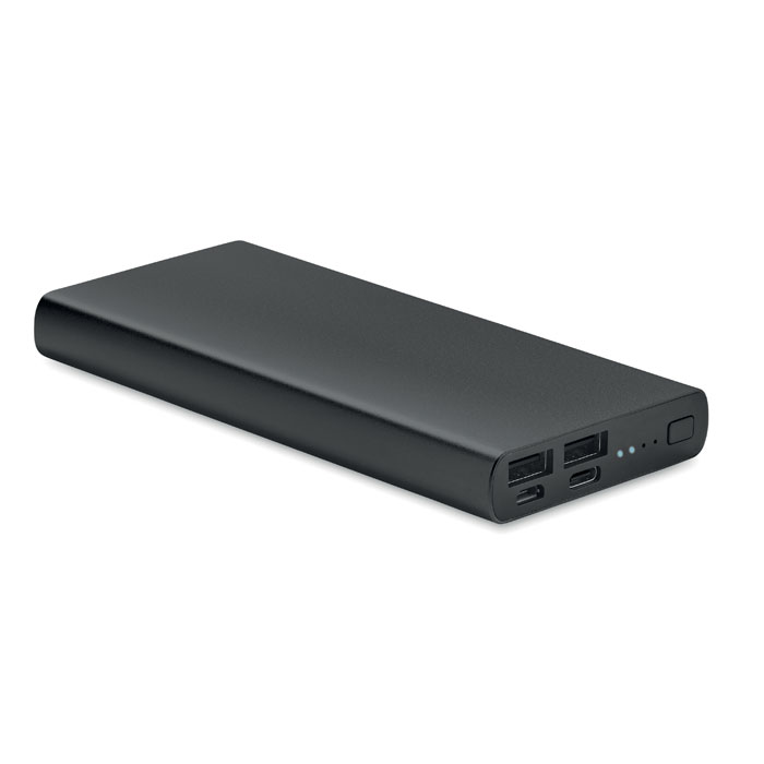 Batterie externe 10000 mAh alu personnalisée POWERFLAT 10C