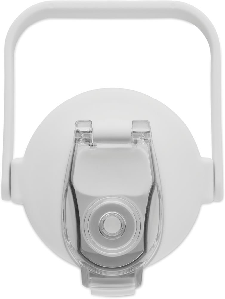 Bouteille d'eau RPET 2L personnalisée ACTIVATE MAX, couvercle dessus