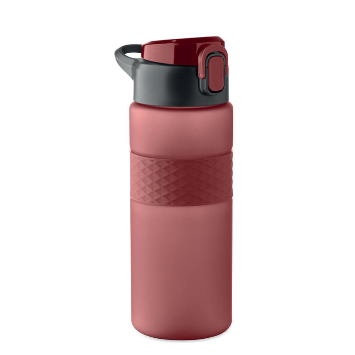 Gourde RPET 700 ml à paille personnalisée ISJFORDEN, Bordeaux