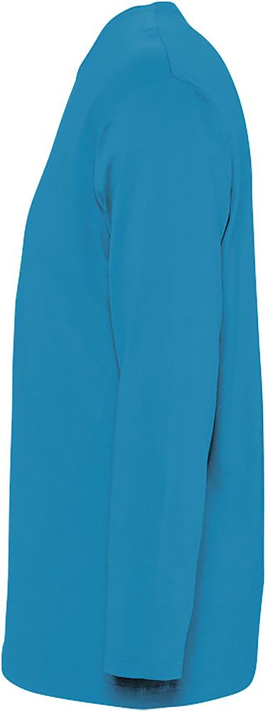Tee-shirt manches longues 150 g/m² personnalisé MONARCH, manche gauche