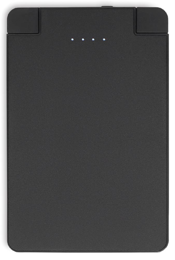 Batterie externe magnétique 2500 mAh personnalisée SLIMPO, côté 1