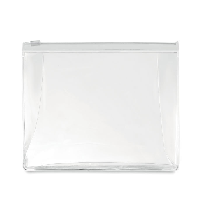 Trousse transparente PVC personnalisée COSMOBAG