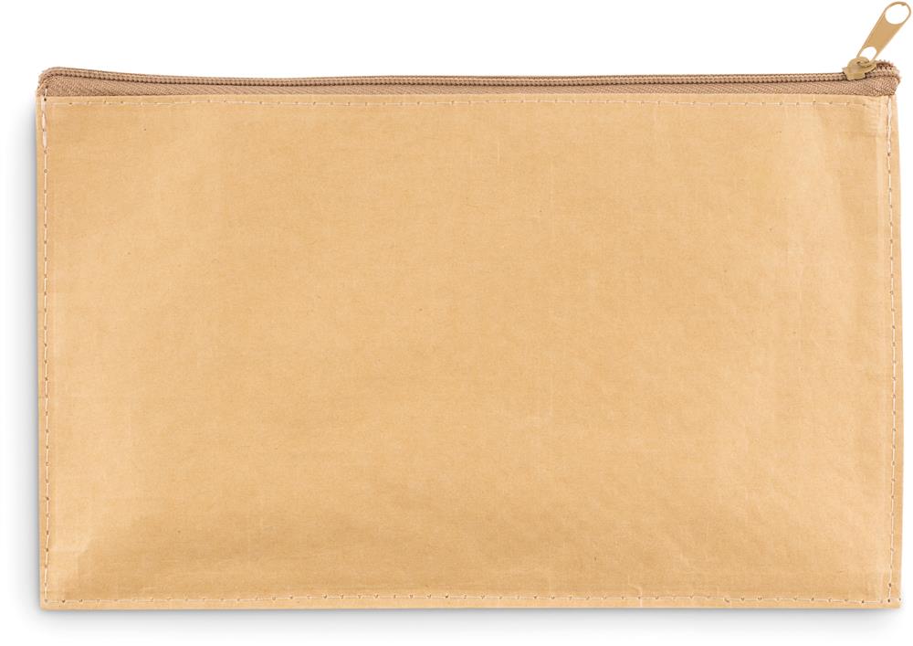 Trousse papier tissé personnalisée FLAT CASE, côté 2