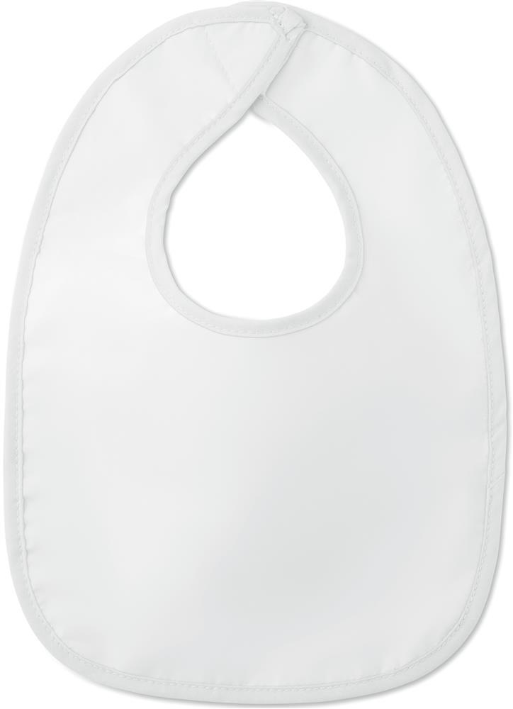 Bavoir bébé coton personnalisé EPI, devant (transfert réfléchissant)