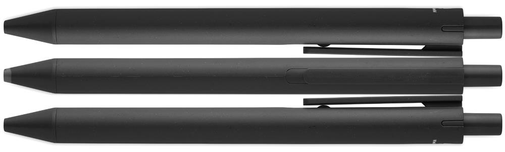 Stylo paille de blé personnalisé PECAS, tour complet