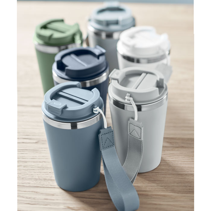 Gobelet inox recyclé 350 ml personnalisé TOPAZ