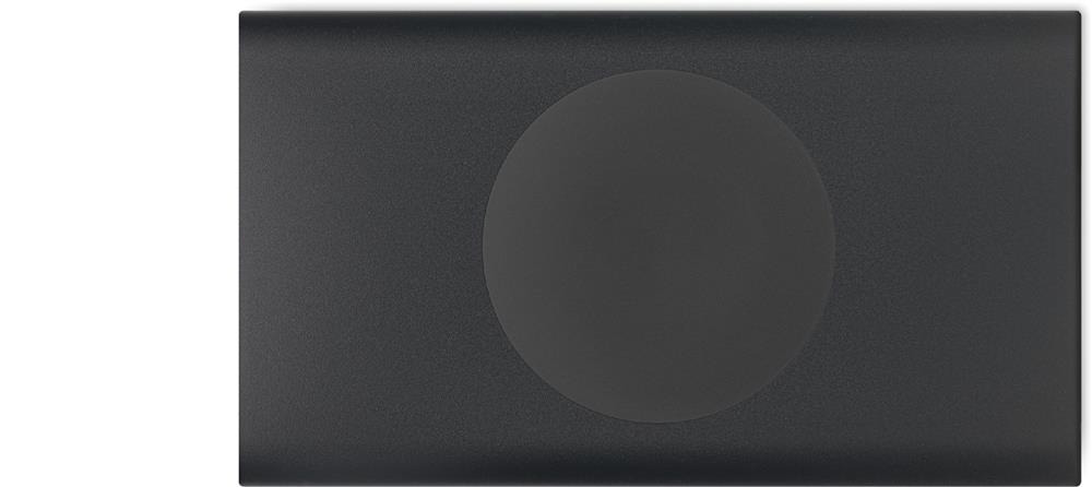 Batterie externe 5000 mAh sans fil personnalisée POWERPLUS, dessus droite