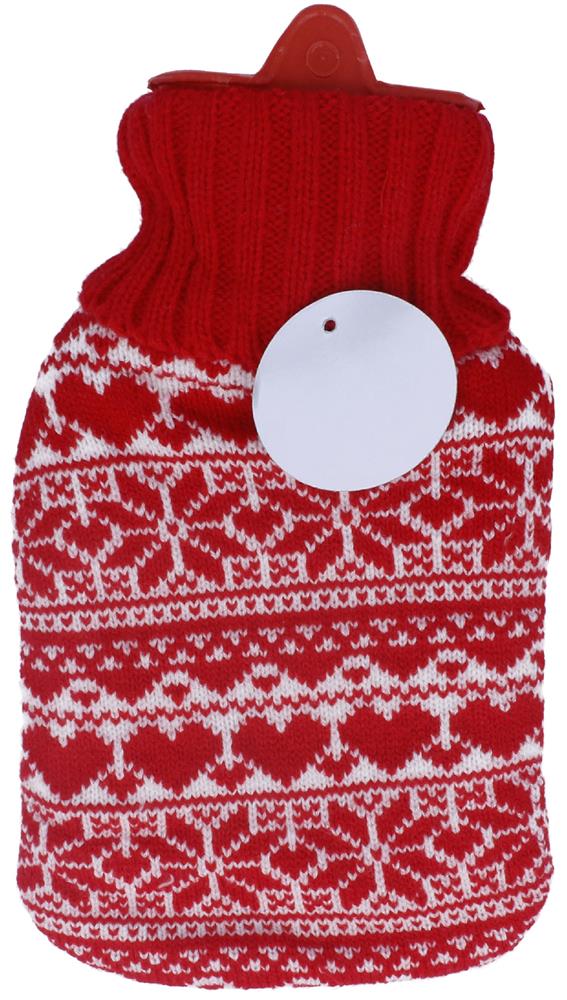 Bouillotte 310 ml personnalisée AALBORG, chaussette (broderie)