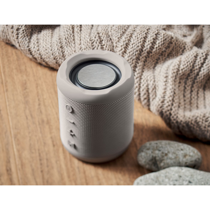 Enceinte sans fil 5 W tissu RPET personnalisée TOA