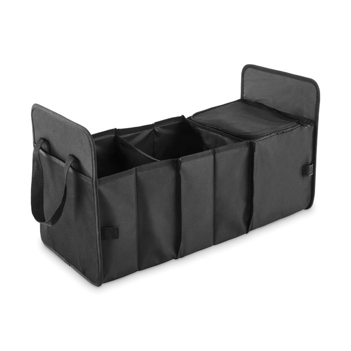 Organiseur voiture RPET personnalisé ORGANIZER COOL, Noir