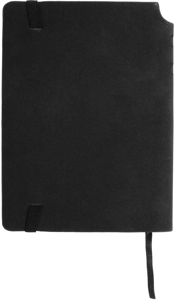 Carnet A5 couverture souple PU personnalisé SOFTNOTE, dos (sérigraphie)