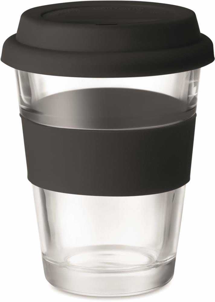 Gobelet en verre 350 ml personnalisé ASTOGLASS, mug devant bas