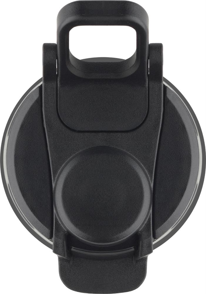 Bouteille pliable silicone 500 ml personnalisée LETT, couvercle