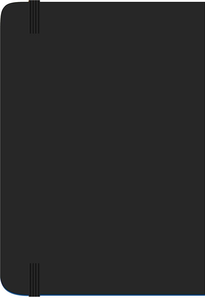Carnet A5 couverture rigide personnalisé ARCONOT PLAIN, dos (embossage)