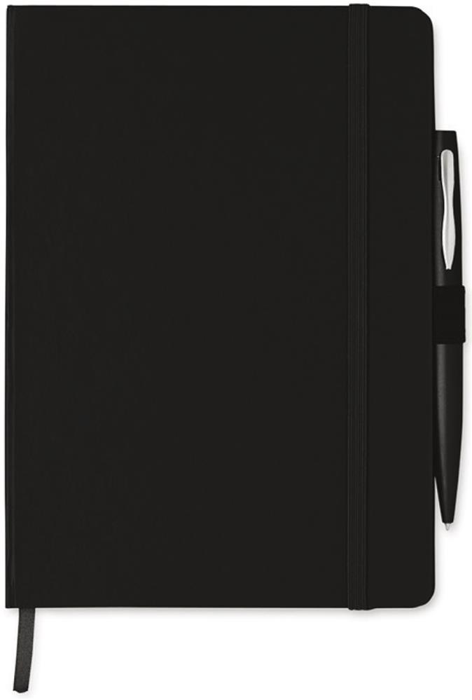 Carnet A5 et stylo métal personnalisé NOTAPLUS, devant