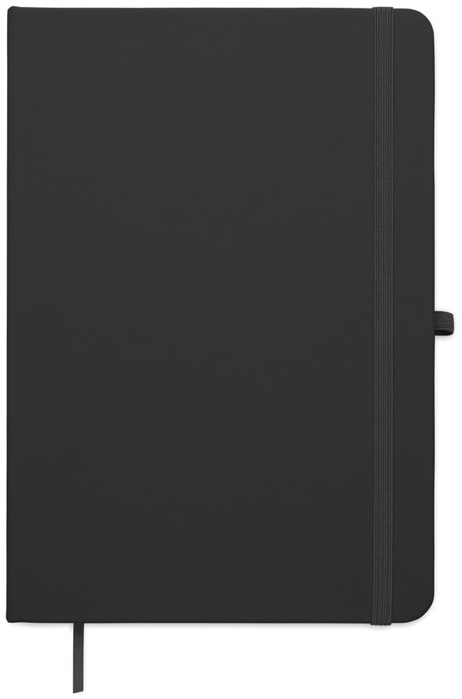 Set carnet A5 et stylo personnalisé ARCOPEN, devant (embossage)