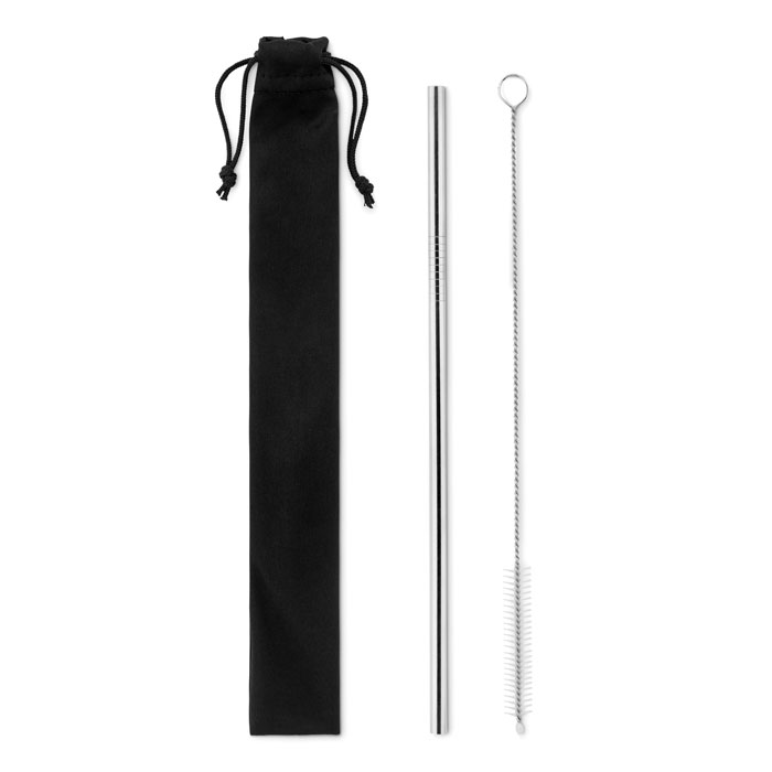 Paille inox réutilisable personnalisée COLD STRAW