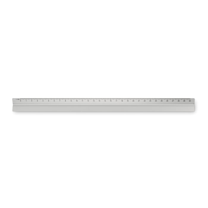 Règle d'architecte aluminium 30 cm personnalisée TRIA