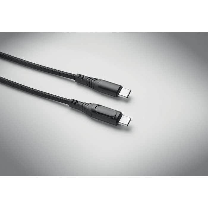 Câble USB-C 100 W à écran LED personnalisé TYPSO