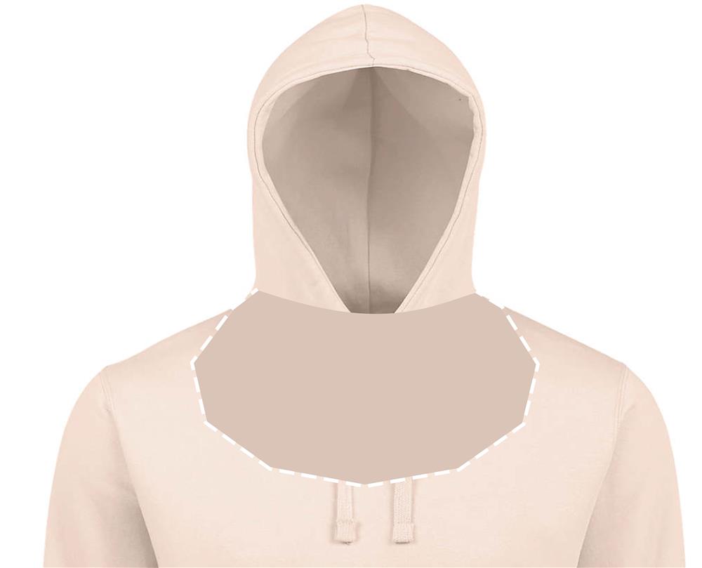 Sweat à capuche molleton 280 g/m² personnalisé SPENCER, intérieur