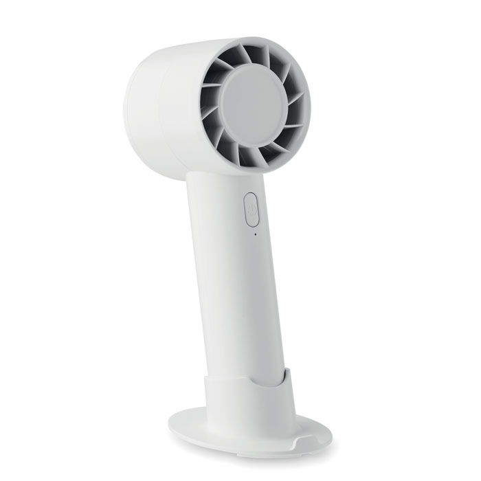 Ventilateur portable 2000 mAh personnalisé AIRE, Blanc