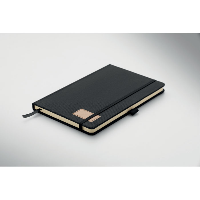 Carnet A5 velours côtelé personnalisé CORDI NOTE
