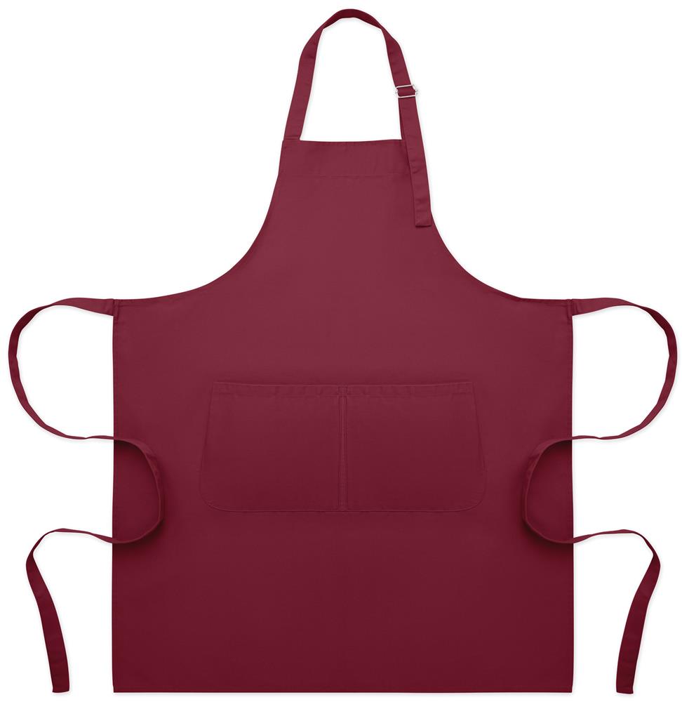 Tablier polycoton 240 g/m² réglable personnalisé GALA, sous la poche