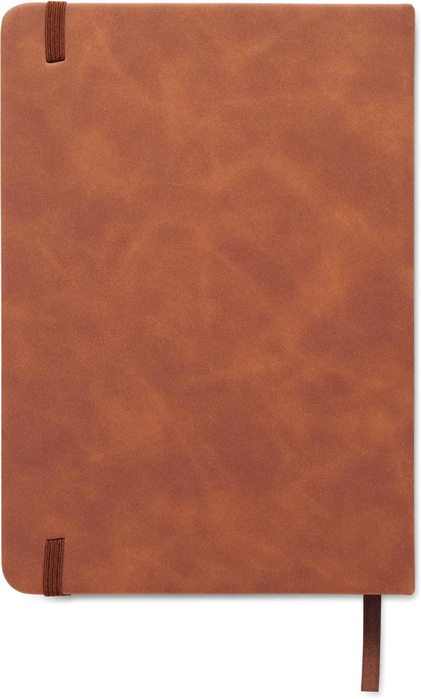 Carnet A5 rigide PU effet patiné personnalisé TINT, dos (embossage)